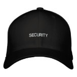 SECURITY EMBROIDERED HATS