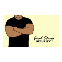 Security Guard Business Cards