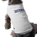 Security Uniform for Dogs pet clothing