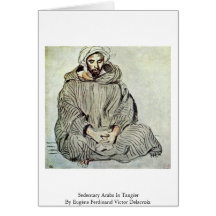 Sedentary Arabs In Tangier Card