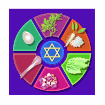 seder plate acrylic cut outs