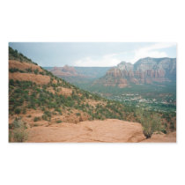 Sedona Area scene 03 Rectangular Stickers