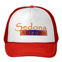 Sedona Arizona in Gold Hat