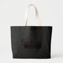 Sedona Arizona in Tan Tote Bag