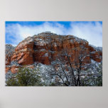 Sedona, Arizona in the Snow 2804 Posters