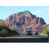 Sedona Mountains Car Road Photo Cutouts