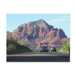 Sedona Mountains Car Road Post Card