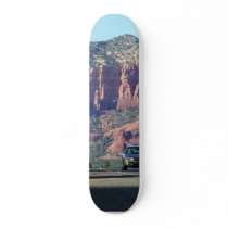 Sedona Mountains Car Road Skateboard Deck