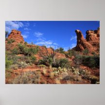 Sedona Red Rock Poster