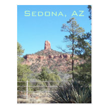 Sedona-View#1, Sedona, AZ Postcard