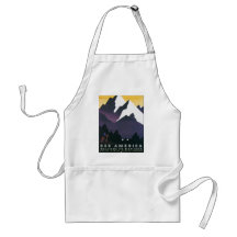 See America Welcome to Montana Apron