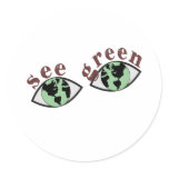 See Green Stickers