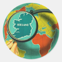 See Ireland ~ Vintage Irish Travel Stickers