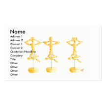 See No Evil Mannikin Business Cards