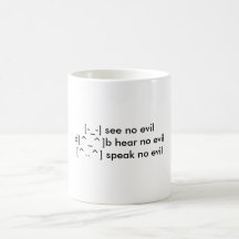 [-_-] see no evild[^_^]b hear no evil[^..^] spe... mugs