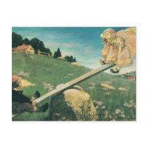 See Saw Margery Daw by Jessie Willcox Smith Post Cards