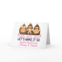 See Speak Hear No Breast Cancer 2 cards