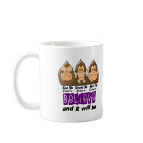 See Speak Hear No Crohns Disease 3 Mug