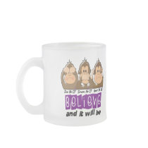 See Speak Hear No Cystic Fibrosis 3 Mugs