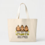 See Speak Hear No Endometriosis 2 Tote Bag