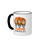 See Speak Hear No Leukemia 1 Coffee Mug