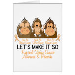 See Speak Hear No Uterine Cancer 3 cards