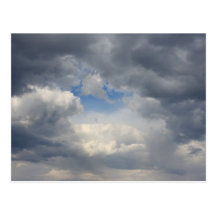 See Through The Clouds Postcard