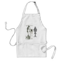 See What Medical School Has Done To Me (Skeleton) Apron