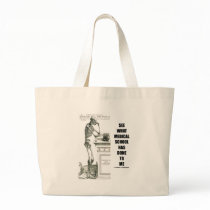 See What Medical School Has Done To Me (Skeleton) Tote Bags