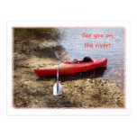 See You on the River Postcard
