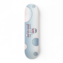 See you Soon! America Flag Colours Pop Art Skate Board