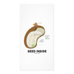 Seed Inside (Biology Humor Food For Thought) Customized Photo Card