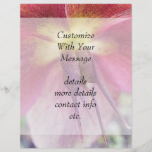 Seed Pods Developing on Hellebore Flower Full Color Flyer