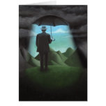 Seeing the light inspirational greeting card