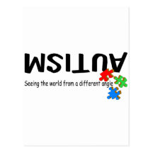 Seeing The World From A Different Angle (Pieces) Post Card