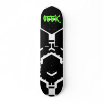 seek, seek, seek skateboard deck
