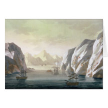 Seeking the North West Passage - the British Voyag Greeting Cards