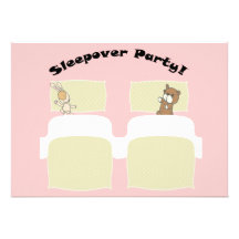 Seepover Party! Invitation Cards