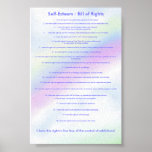 Sef Esteem Bill of Rights Print