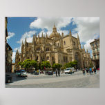 Ségovie Cathédrale-Espagne Affiches