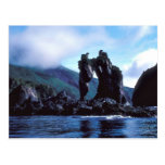 Seguam Island, S.E. side, Seahorse Rock Postcard