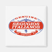 SEGUGIOS ITALIANOS_ FRIDGE MAGNETS