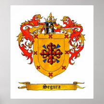 Segura Shield of Arms Print