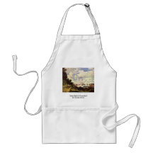 Seine Basin At Argenteuil By Claude Monet Aprons