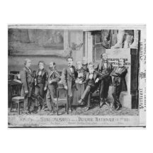 Seine deputies postcards