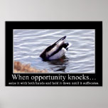 Seize opportunity with both of your hands