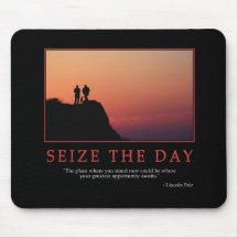 Seize The Day Mousepad