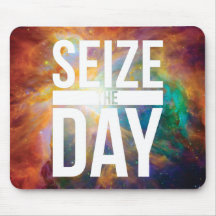 Seize the Day Nebula Mousepads
