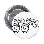 selber de määhhh de määähhh de schafe de moutons ! badge avec épingle