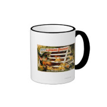 Selden's Funny Farce, A Spring Chicken Play 2 Mugs